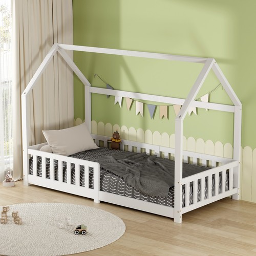 Junior wooden house bed - junior,
