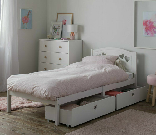 Home mia single bed frame - single,
