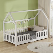 Junior Wooden House Bed