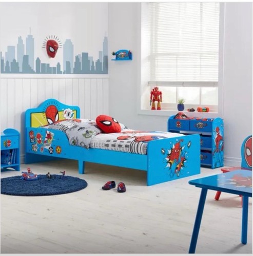 Single spider man - spider-man, bed