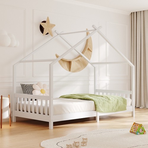 3ft single kids house - single, bed
