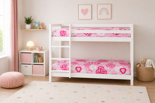 Wooden bunk bed - wooden,