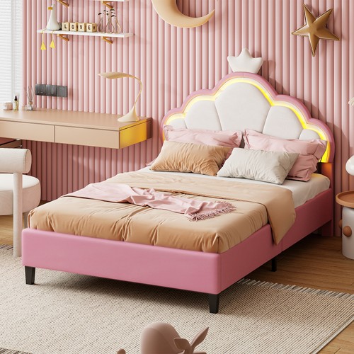 Upholstered bed kids - upholstered,